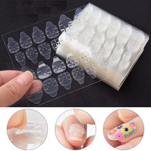 Load image into Gallery viewer, Buddy Jelly Trends 24pcs Stick-on Nails set, with Easy Glue Tab application, Nails are Reusable &amp; Unbreakable (W501)
