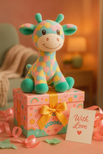 Load image into Gallery viewer, Giraffe Animal Soft Toy 30cm Height Single Piece, Stuffed Toy Giraffe
