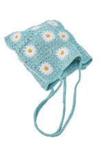 Load image into Gallery viewer, Womens Stylish Relaxed Fit Hand Crochet Spacious Tote Bag Shopping Bag Handmade Knitting Bag Crochet Shoulder Bag
