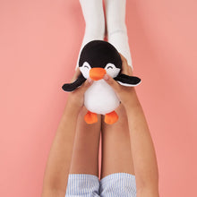 Load image into Gallery viewer, Amazon Brand - Jam &amp; Honey Soft Penguin Plush Toy for Kids | Soft Toy for Boys and Girls | Super-Soft and Safe| Ideal for Gifting | Height 17 cm | Black and White
