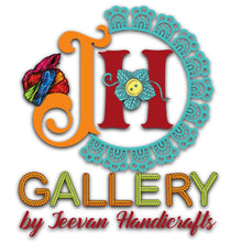 Load image into Gallery viewer, JH Gallery Recycled Material Rajasthani Home Decor Items Musician Bawla Puppets Idol Show Pieces for Home Decor 11 X 28 Cm Multicolor, 5 Pieces (Male Puppets)
