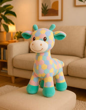 Load image into Gallery viewer, Giraffe Animal Soft Toy 30cm Height Single Piece, Stuffed Toy Giraffe
