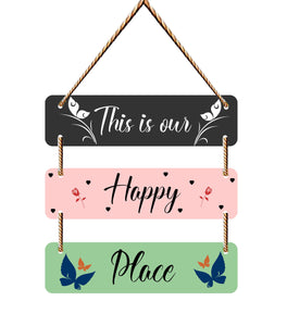 SAF Home Mdf Wooden Wall Hanging Home Decor Plates, Wall Painting, Wall Hanging For Home Decoaration, Office, Living Room, Wall Decoration, 45 Cm