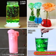 Load image into Gallery viewer, Kit4Curious® Science Chemistry Experiment Kit -Birthday Gift for Boys Girls, Smart Learning STEM Educational Lab Toy for 6-14 Year Olds
