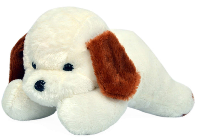 Dog Stuffed Soft Toy Plush for Kids Baby Boy Girl Birthday (White 26Cm)