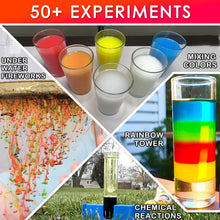 Load image into Gallery viewer, Kit4Curious® Science Chemistry Experiment Kit -Birthday Gift for Boys Girls, Smart Learning STEM Educational Lab Toy for 6-14 Year Olds
