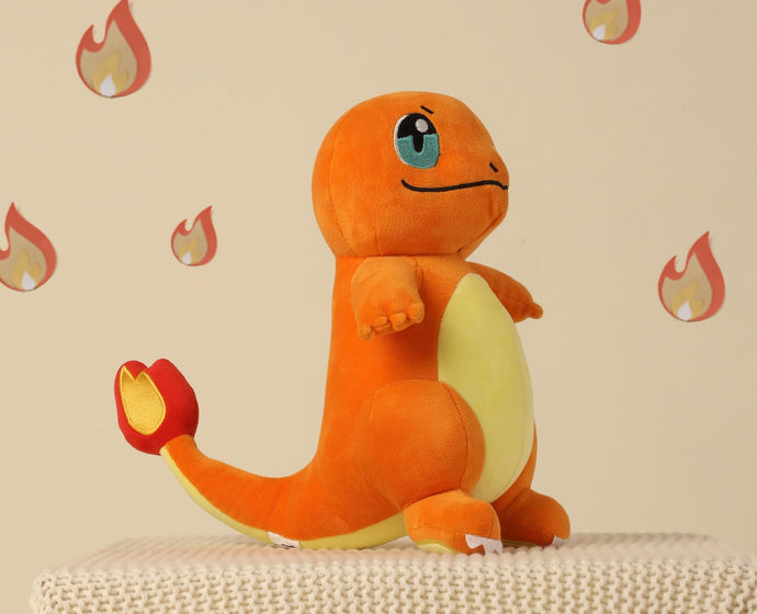 Mirada Pokemon Series Soft Toy - Officially Licensed - Soft & Comfortable Plush Pillow - Ideal for Kids, Boys & Girls (Charmander)