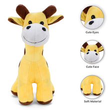 Load image into Gallery viewer, Webby Plush Standing Giraffe Soft Toys for Kids 30 CM (Yellow)
