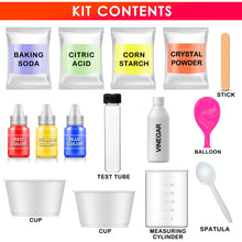 Load image into Gallery viewer, Kit4Curious® Science Chemistry Experiment Kit -Birthday Gift for Boys Girls, Smart Learning STEM Educational Lab Toy for 6-14 Year Olds
