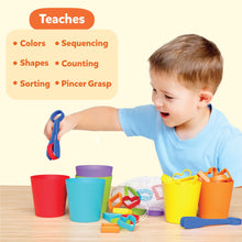 Load image into Gallery viewer, Skillmatics Silicone Rainbow Sorting Board Game - Learning &amp; Educational Toy, Sorting, Counting &amp; Sequencing Skills, Gift for Toddlers &amp; Preschoolers Ages 3, 4, 5, 6
