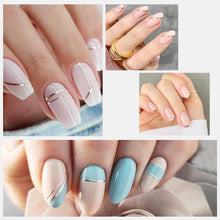 Load image into Gallery viewer, Hyzone Gold Nail Stickers for Nail Art- 30 Sheets Different Designs 3D Self Adhesive Nails Decals Gold Nails Decoration Stickers Manicure Stick On Sticker for Women Wedding, Party, Concerts

