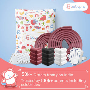 BabyPro BabyProofing Electric Socket Covers (Set of 12) for Baby Safety by Certified Professional Childproofer, Switch Board Covers (White) - Made in India