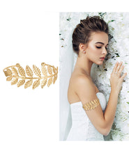 Load image into Gallery viewer, 3PCS Arm Cuff Jewellery for Women Hand Accessories for Women, Cuff Bracelet for Woman Fashion and Adjustable Stylish Jewelry for Everyday Wear Special Occasions Parties Weddings And Casual Outings (3Pcs Leaves)

