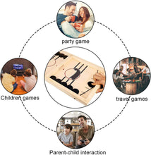 Load image into Gallery viewer, Amisha Gift Gallery Board Games for Kids String Hockey Table Board Games Indoor Games Fastest Finger Games for Kids Fast Sling Puck Board Game for Kids and Adults (Delux Hockey)
