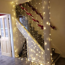 Load image into Gallery viewer, NIYAMAX LED String Lights - 12 Meter Fairy Lights with Full View Light 42 LED Bulb - Waterproof &amp; Flexible Copper LED Serial String Lights (Warm White)
