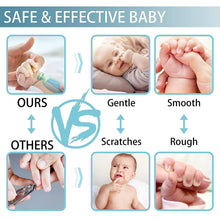 Load image into Gallery viewer, Baby Nail Trimmer New Born with Lights | Electric Baby Nail Cutter 0-6 Months with Multiple Filer Heads Adjustment | New Born Baby Products, Pack of 1
