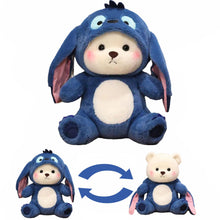 Load image into Gallery viewer, Baby Plushies, Blue Lovable Huggable Soft Toy, Big Size Hooded Plush Teddy Bear, Elegant Soft Plush Toy for Babies, Great Birthday Gift for Girls - 30 cm
