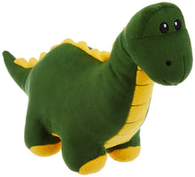 Load image into Gallery viewer, Amazon Brand - Jam &amp; Honey Dinosaur, Cute, Plush/Soft Toy, Suitable for Boys, Girls and Kids, Super-Soft, Safe, 34 cm (Green &amp; Yellow)
