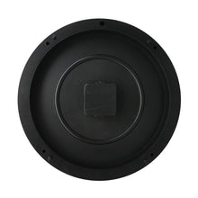 Load image into Gallery viewer, Solimo 12-inch Plastic &amp; Glass Wall Clock - Victorian Bliss (Silent Movement), Black
