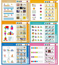 Load image into Gallery viewer, Storio Intelligence Book Sound Book Learning Cards for Children,English Letters &amp; Words Language_Skills Learning Book,Fun Educational Toys. Activities with Numbers, Shapes Learning Book for Toddlers
