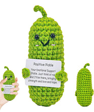 Load image into Gallery viewer, Crochet Toys, Crochet, Crochet Gifts, Crochet Dolls Rich and Colorful Cucumber Toys are Trustworthy Gifts and Beautiful Ornaments That Can Be Given as Gifts (1.96 * 4.33in)
