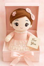 Load image into Gallery viewer, SCOOBA Soft Pink Adorable Baby Doll 40cm Medium - Polyfill Washable Cuddly Soft Plush Toy - Helps to Learn Role Play - 100% Safe for Kids (Baby Doll Pink)

