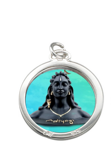 Adiyogi Locket , Locket with Adiyogi Photo, Adiyogi Pendant Locket with Chain