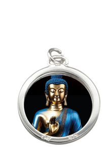 Divine Buddha Locket , Locket with Divine Buddha Photo, Divine Buddha Pendant Locket with Chain