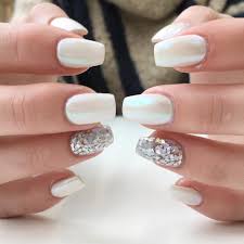 Light Shade Glittery Readymade Nail Art Artificial Nails for Girls and Women