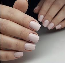 Lightest Pink Plain Nail Art Artificial Nails / Fake Nails / Press on Nails for Girls and Women