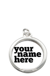 Name Locket , Locket with Name, Name Locket with Chain