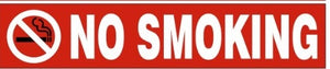 No Smoking Sticker Signage Sign Warning for Shop office