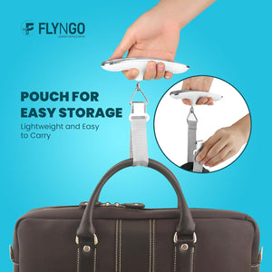 Portable Luggage Weighing Scale, Weight Machine For Luggage Weighing Scale For Luggage Capable Up To 50 Kg With Lcd Display Luggage Scale For Bags, Travel, Flights, Home, Shop, Gas Cylinder BNA
