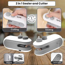 Load image into Gallery viewer, Portable Sealing Machine, Mini Sealing machine for Kitchen, Mini Packet Closing Machine, Rechargeable , BNA

