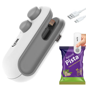 Portable Sealing Machine, Mini Sealing machine for Kitchen, Mini Packet Closing Machine, Rechargeable , BNA