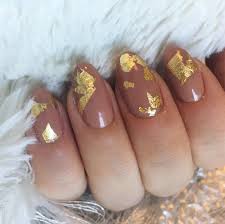 Golden Touch Readymade Nail Art Artificial/Fake Press on Nails for Girls and Women
