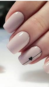 Light colour heart print Readymade Nail Art Artificial/Fake Press on Nails for Girls and Women