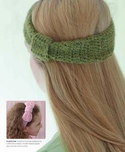 Bhavya's Woolen Headband making DIY Crochet Kit, Crochet Material Kit with Yarn, Crochet Needles, Tools & Accessories, Crochet Kit Starter, Crochet Beginners Kit, Crochet Tutorial, Yarn Craft Kits for Adults, Handmade Craft