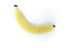 Bhavya's Crocheted Banana Making DIY Crochet Kit, Crochet Material Kit with Yarn, Crochet Needles, Tools & Accessories, Crochet Kit Starter, Crochet Beginners Kit, Crochet Tutorial, Yarn Craft Kits for Adults, Handmade Craft