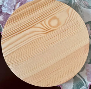 Wooden Table Top, wooden round table tops, handmade customizable size - 18 Inch