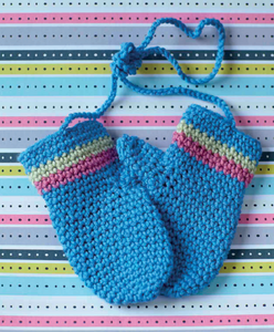 New born Socks, new born hand cuffs, Child’s mittens with string DIY Crochet Kit Yarn, Crochet Material Kit with Yarn, Crochet Needles, Tools & Accessories, Crochet Kit Starter, Crochet Beginners Kit, Crochet Tutorial, Craft Kits for Adults