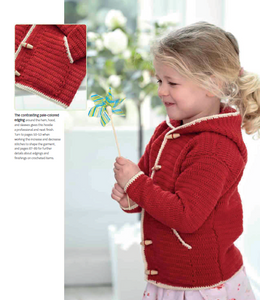 Crochet Child’s hoodie, Crocheted Jacket making , DIY Crochet Kit Yarn, Crochet Material Kit with Yarn, Crochet Needles, Tools & Accessories, Crochet Kit Starter