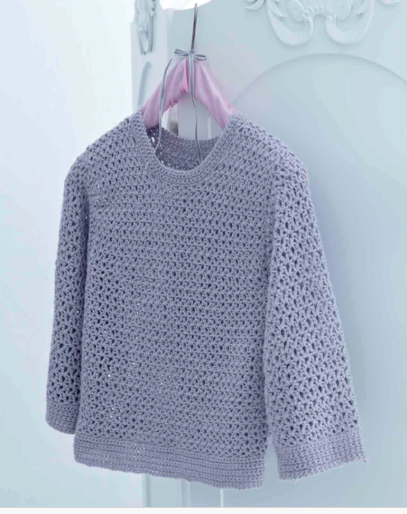Cropped sweater, Crochet Swearer Making DIY Kit, DIY Crochet Kit Yarn, Crochet Material Kit with Yarn, Crochet Needles, Tools & Accessories, Crochet Kit Starter, Craft Kits for Adults