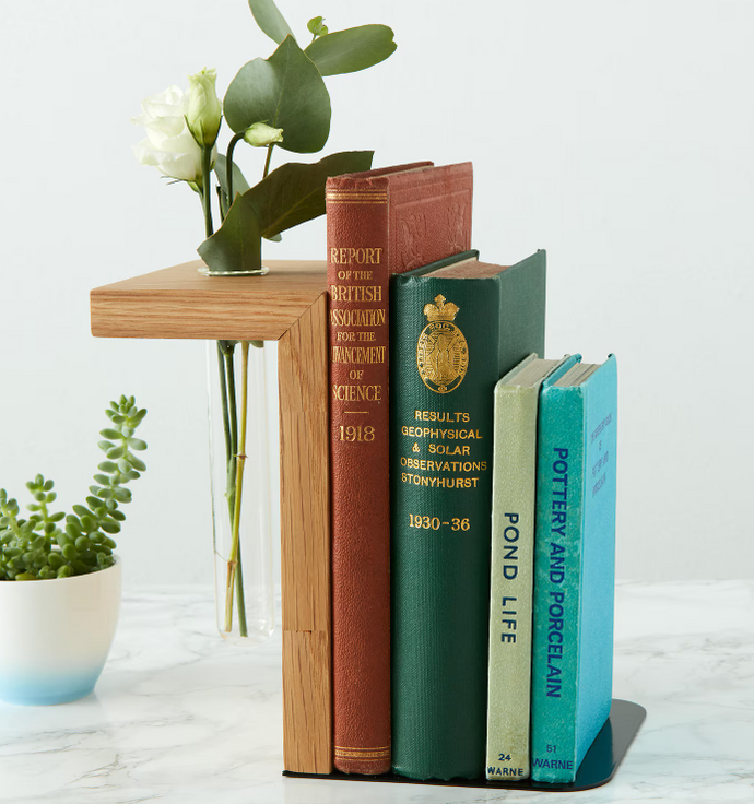 Premium Wooden Bookend / Bookworm Gift / Academic Gifts / Book Lover Gift / Graduation Present / Bookends / Reading Gift Book Holder