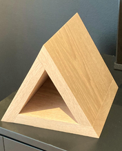 Load image into Gallery viewer, Handmade Solid Wood Book Stand with Bookmark, Minimalist Design
