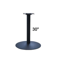 Load image into Gallery viewer, Table Base Legs Metal for Round or Square top - 30 Inches ( Customization Available)
