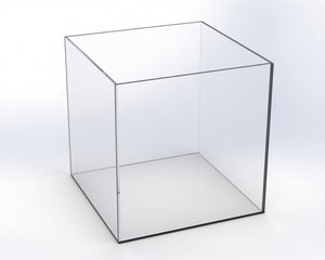 Transparent Plastic Box, Acrylic Box for Display, Acrylic Cube Box Available in All sizes, Transparent Cube Box, Crystal Clear Box, Customizable