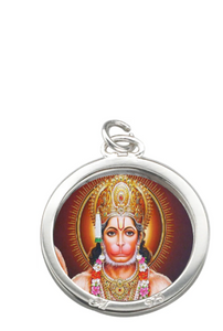 Hanuman ji Locket , Locket with Hanuman Photo, Hanuman Pendant Locket with Chain