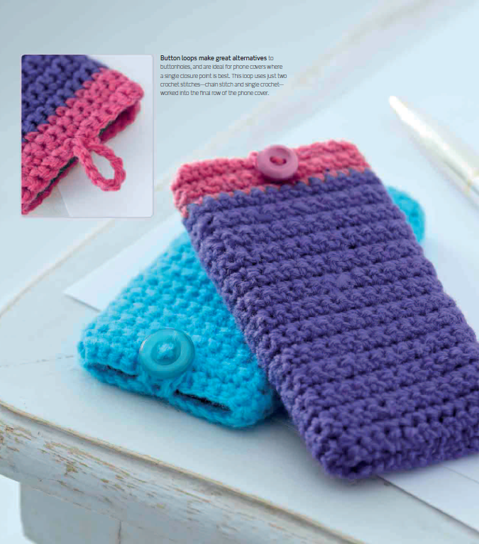 Bhavya's Cell Phone Covers DIY Crochet Kit Yarn, Crochet Material Kit with Yarn, Crochet Needles, Tools Accessories, Crochet Kit Starter, Crochet