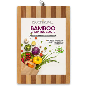 Premium Bamboo Chopping Board for Kitchen BNA, Multipurpose Cutting Board for Kitchen Wooden Chopping Board for Kitchen Non Slip Vegetable Cutting Board Fruits & Vegetables Chopper Board for Kitchen